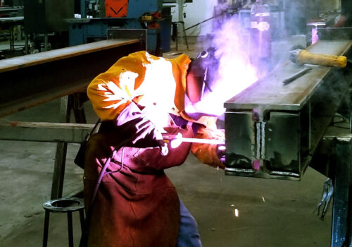 Azi Steel Worker Welding