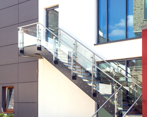 Commercial Steel Stairs