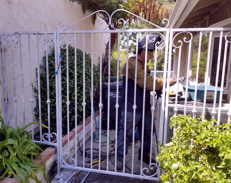 Wrought Iron Fence